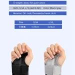Wrist Brace for Carpal Tunnel Support Brace with Splints Hand Support for Arthritis Tendonitis Sprain Injuries Wrist Pain