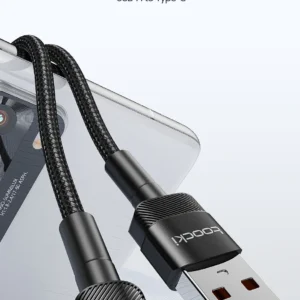 Toocki USB Type C Cable Fast Charging USB C Charger Cord For For iPhone 15 14 13 12 11 Huawei P40 P30 Realme Oppo Oneplus 1m 2m