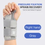 Wrist Brace for Carpal Tunnel Support Brace with Splints Hand Support for Arthritis Tendonitis Sprain Injuries Wrist Pain