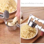 Imitating Stainless Steel Multifunction Garlic Press Crusher Kitchen Cooking Ginger Squeezer Masher Handheld Ginger Mincer Tools