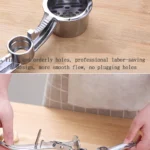 Imitating Stainless Steel Multifunction Garlic Press Crusher Kitchen Cooking Ginger Squeezer Masher Handheld Ginger Mincer Tools
