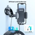 NEW Universal Sucker Car Phone Holder 360° Windshield Car Dashboard Mobile Cell Support Bracket for Smartphones
