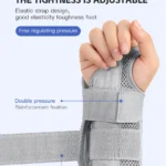 Wrist Brace for Carpal Tunnel Support Brace with Splints Hand Support for Arthritis Tendonitis Sprain Injuries Wrist Pain