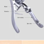 Imitating Stainless Steel Multifunction Garlic Press Crusher Kitchen Cooking Ginger Squeezer Masher Handheld Ginger Mincer Tools