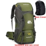 50L Travel Backpack Camping Men Large Hiking Bag Climbing Mountaineering Luggage bag