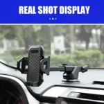 Phone Holder for Car Truck Drivers Universal Upgraded Handsfree Stand Dash Windshield Air Vent Mobile Phone Mount Stand