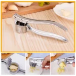 Imitating Stainless Steel Multifunction Garlic Press Crusher Kitchen Cooking Ginger Squeezer Masher Handheld Ginger Mincer Tools