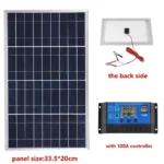 Outdoor Solar Panel 600W 12V Polycrystalline USB Power Portable Rechargeable Solar Cell Solar Generator for Home Lighting Camp