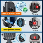 NEW Universal Sucker Car Phone Holder 360° Windshield Car Dashboard Mobile Cell Support Bracket for Smartphones