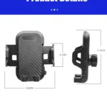 Phone Holder for Car Truck Drivers Universal Upgraded Handsfree Stand Dash Windshield Air Vent Mobile Phone Mount Stand