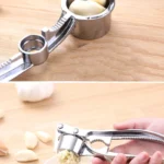 Imitating Stainless Steel Multifunction Garlic Press Crusher Kitchen Cooking Ginger Squeezer Masher Handheld Ginger Mincer Tools