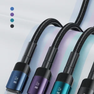 Toocki USB Type C Cable Fast Charging USB C Charger Cord For For iPhone 15 14 13 12 11 Huawei P40 P30 Realme Oppo Oneplus 1m 2m