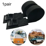 2PCS Surfboard Car Roof Rack Tie Down Straps Buckle Luggage Kayak Cam Board Lashing Strap Tie Outdoor Sports Cycling Tools