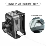 XPG COB Head Lamp Unique Multi-Function Sensor White Yellow LED Light Headlight IP65 Flashlight