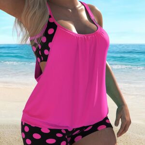 Dot Women's Tankini Swimsuit