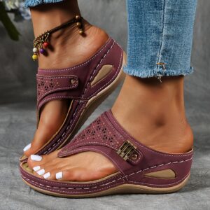 Trendy Solid Color Mesh Breathable Sports Sandals, Wear Resistance Non Slip Flip Flops, Casual Versatile Open Toe Beach Slippers