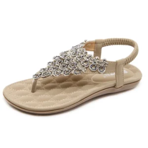 Women's Summer Flat-Bottomed Designer Sandals New OEM Casual Slippers with Anti-Slip Feature Platform Style