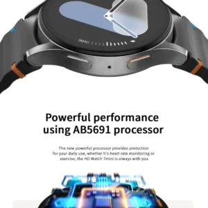 VALDUS 1.3 Inch AMOLED HD WATCH7 Mini Waterproof Smart Watch