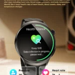 VALDUS ECG Health Smart Watch AMOLED Screen ECG Diagnostic Multi Risk Analysis Body Temperature Monitoring MT600 Smartwatch