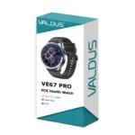 VALDUS ECG Health Smart Watch Offline Payment Sedentary Reminder NFC Heart Rate Blood Pressure Monitoring VE67 PRO Smartwatch