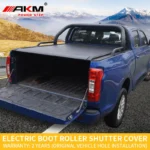 Truck Accessories 4×4 Pickup Fold Shutter Lid Electric Tonneau Cover for Great Wall Poer 2019-2022 Commercial Long Bucket Type