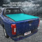 Truck Accessories 4×4 Pickup Fold Shutter Lid Electric Tonneau Cover for Great Wall Poer 2019-2022 Commercial Long Bucket Type