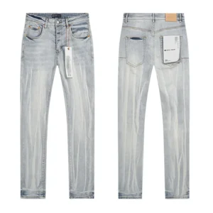 High Quality Men's Designer Ripped Vintage Slim Jeans Blue Men Pants Distressed Denim Jeans