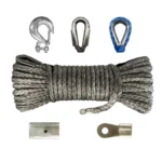 4×4 Accessories 100%uhmwpe Material Synthetic Winch Rope