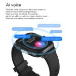 VALDUS ECG Health Smart Watch Strap Respiratory Training  Luxury Smartwatch IP67 Sleep Monitor Blood Oxygen VE12