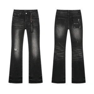 High Quality Men's Designer Ripped Vintage Slim Jeans Blue Men Pants Distressed Denim Jeans