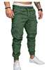 Plus Size Cargo Pants Men’s Casual Tethered Elastic Men Jogger Pants Track Pants