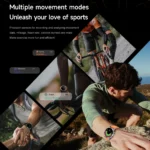 VALDUS Support Blood Oxygen Heart Rate Monitoring AMOLED Screen Smart Watch Sleep Monitoring SOS VD40 PRO Waterproof Smartwatch