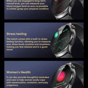 VALDUS Smart Watch AMOLED Screen ECG Diagnostic MT600 Smartwatch
