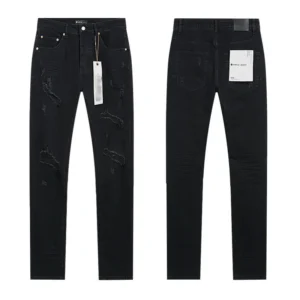 High Quality Men's Designer Ripped Vintage Slim Jeans Blue Men Pants Distressed Denim Jeans