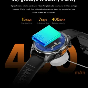 VALDUS AMOLED Screen Smart Watch SOS VD40 PRO Waterproof Smartwatch