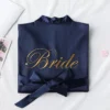 Navy blue bride