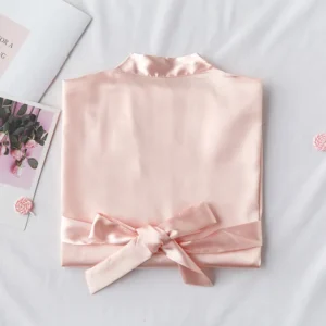 2024 Summer High Quality Women Sleepwear Dress Ice Silk Nightgown Simulates Silk Wedding Dress Night Dress