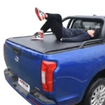 Truck Accessories 4×4 Pickup Fold Shutter Lid Electric Tonneau Cover for Great Wall Poer 2019-2022 Commercial Long Bucket Type