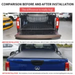 Truck Accessories 4×4 Pickup Fold Shutter Lid Electric Tonneau Cover for Great Wall Poer 2019-2022 Commercial Long Bucket Type