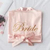Flesh pink bride