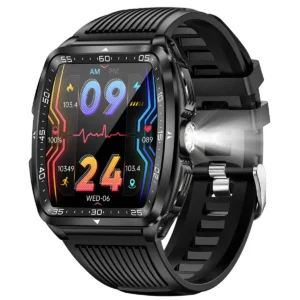 VALDUS 1.8 Inch Deep Waterproof Smartwatch Womens Health Reminder VD22