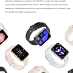 VALDUS AMOLED Screen Supports Sleep Detection Sedentary Reminder Smartwatch Heart Rate Detection VS59 PRO 1.85 Inch Smart Watch
