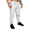 Plus Size Cargo Pants Men’s Casual Tethered Elastic Men Jogger Pants Track Pants