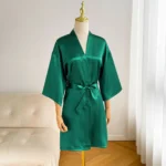 2024 Summer High Quality Women Sleepwear Dress Ice Silk Nightgown Simulates Silk Wedding Dress Night Dress