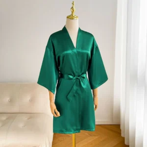 2024 Summer High Quality Women Sleepwear Dress Ice Silk Nightgown Simulates Silk Wedding Dress Night Dress