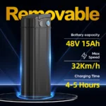 48v Electric Bike Battery 15AH Electric Bicycle Battery