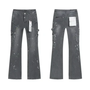 High Quality Men's Designer Ripped Vintage Slim Jeans Blue Men Pants Distressed Denim Jeans