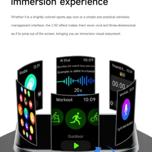 VALDUS AMOLED Screen Supports Sleep Detection Sedentary Reminder Smartwatch Heart Rate Detection VS59 PRO 1.85 Inch Smart Watch