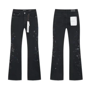 High Quality Men's Designer Ripped Vintage Slim Jeans Blue Men Pants Distressed Denim Jeans