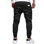 Cargo Pants Men’s Loose Straight sports Clothing Solid color sweatpants Versatile Joggers Woven Casual Male Trousers